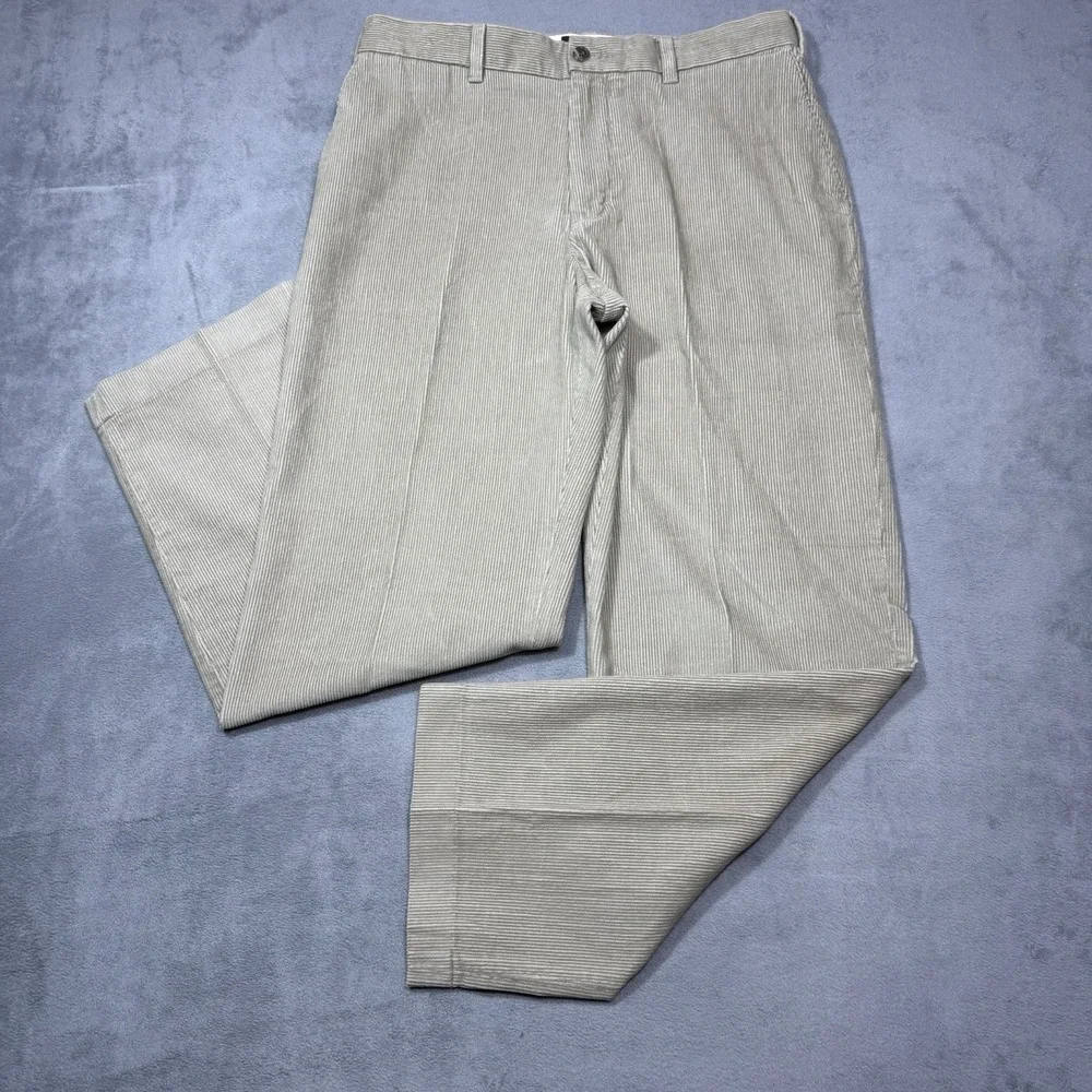 Eddie Bauer Pants Mens 36x32 Corduroy Heavy Twill Classic Fit Dadcore NEW